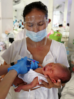370.000 niños nacerán este primero de enero, en países como India y China.