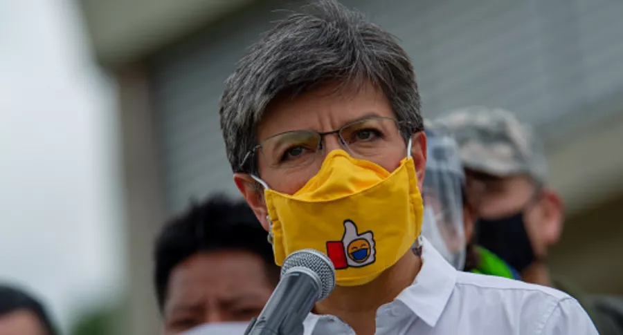Claudia López, alcaldesa de Bogotá, quien pidió 11 días de vacaciones al Gobierno.