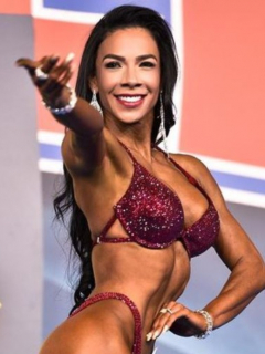 Lina Bejarano, la colombiana nueva campeona mundial de físico-culturismo