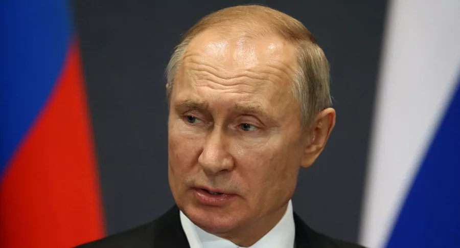 Vladimir Putin, presidente de Rusia, durante un evento público.