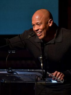Dr. Dre, que recientemente fue internado por un aneurisma.