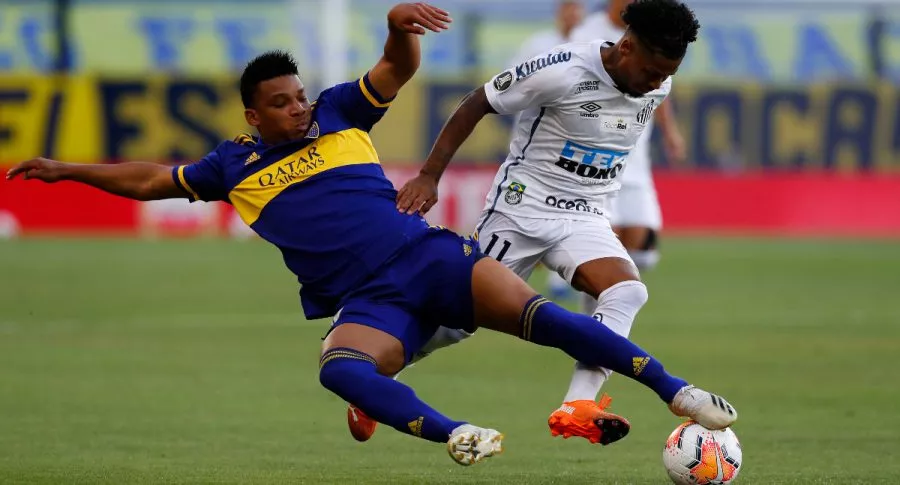 Boca Juniors vs Santos, semifinal de la Copa Libertadores 2020.