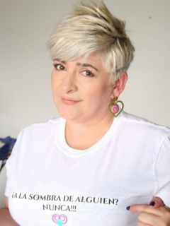 Foto de María Margarita Galvis, quien tiene COVID-19 y contagió a familiares