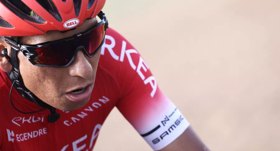 Según Nairo Quintana, su objetivo es correr el Giro de Italia en 2021. Imagen de referencia del corredor colombiano.
