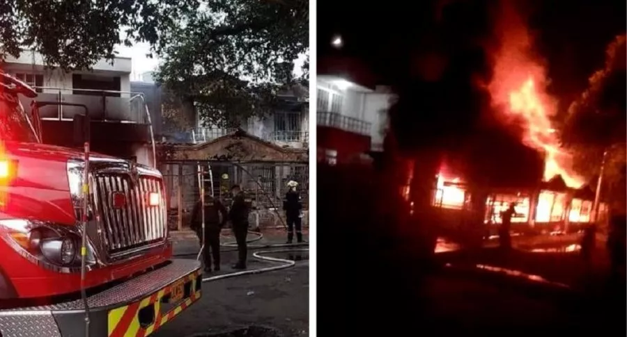 Incendio en Cúcuta: causa del incendio fue corto circuito en pesebre