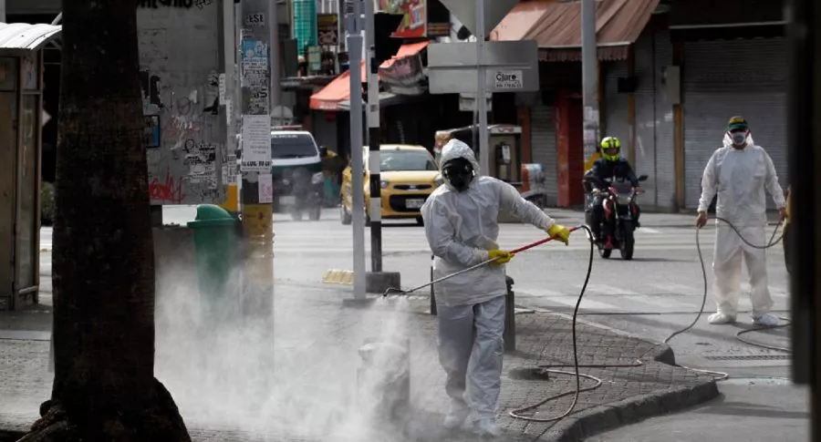 Imagen de Medellín, que sigue luchando contra el coronavirus. 
