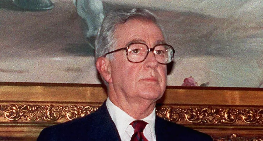 Virgilio Barco, expresidente de Colombia  entre 1986 y 1990, señalado como responsable del exterminio de la UP. 