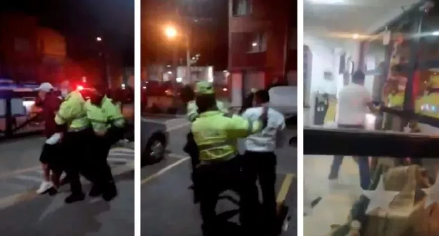 Video: denuncia brutalidad policiaca en Suba, Bogotá