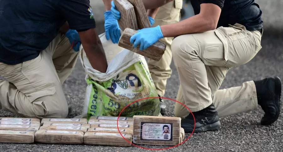 Decomiso de cocaína marcada con supuesta cédula de Pablo Escobar, en Honduras