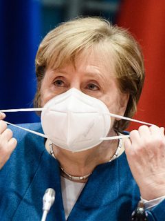 Angela Merkel, canciller alemana.