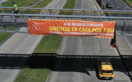 Las localidades que estarán confinadas son Bosa, Ciudad Bolívar, Puente Aranda, Rafael Uribe Uribe, San Cristóbal y Usme / AFP.
