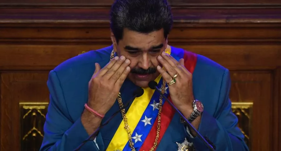 Nicolás Maduro volvió a arremeter contra Duque.