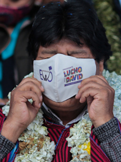 Evo Morales tiene coronavirus.