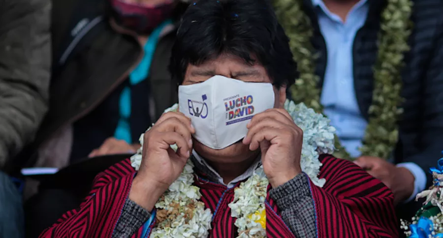 Evo Morales tiene coronavirus.