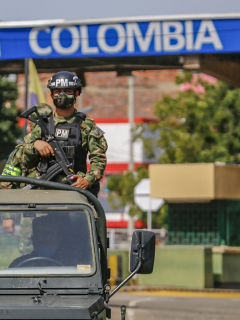 Frontera terrestre de Colombia, que estará cerrada hasta el primero de marzo