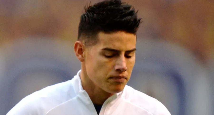 Padrastro de James Rodríguez denuncia amenazas en su contra. Imagen de referencia del futbolista cucuteño.