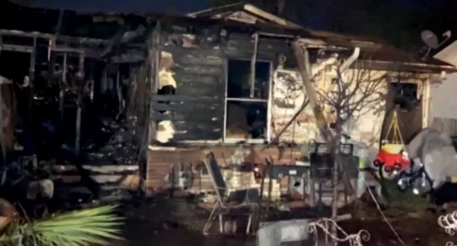 Los cuatro miembros de la familia Rivera, que perdieron el olfato por el COVID-19, salieron ilesos luego de su casa se incendió en Texas (Estados Unidos).