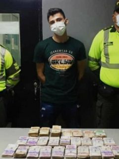 Capturan a hombre que llevaba $115 millones encaletados en carro
