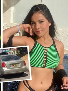 Anderson Niño, humorista que fue campeón de ‘cuentachistes’ en ‘Sábados Felices’, en 2019, y Aida Cortés, ‘influenciadora’, quienes serían los responsables de arrollar a un agente de tránsito en Bucaramanga.