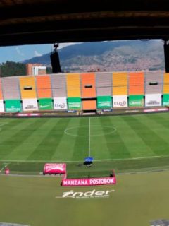 Estadio Atanasio Girardot, donde se va a jugar el partido Nacional vs. América.