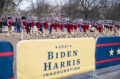 Así quedó el Capitolio para la posesión de Joe Biden, blindado