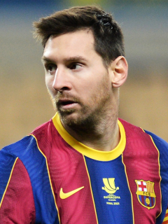 2 fechas de sanción para Messi por su roja con el Barcelona en Supercopa. Imagen de referencia del argentino.