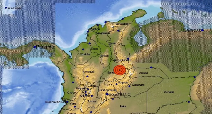 Temblor en Colombia este 19 de enero de 2021