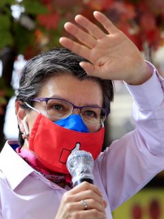 Claudia López, alcaldesa de Bogotá.