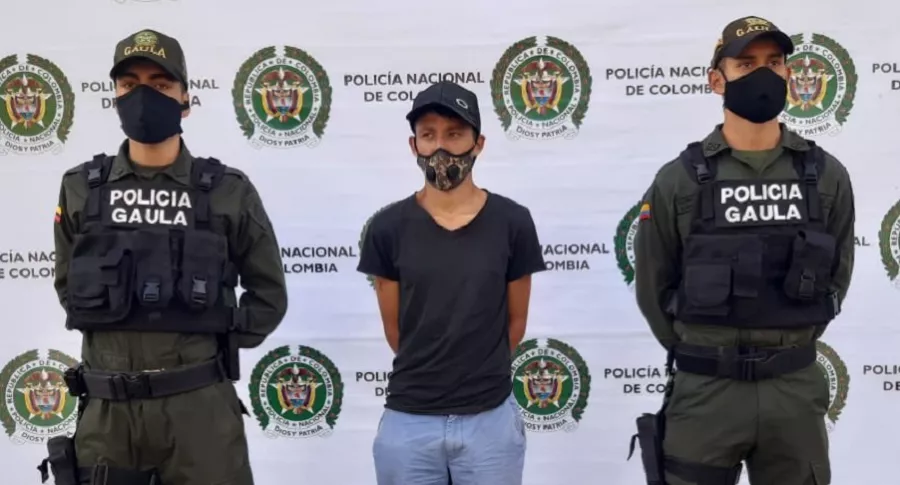Juan Carlos Galvis, detenido que aceptó cargos por el delito de feminicidio por el asesinato de niña en Caldas