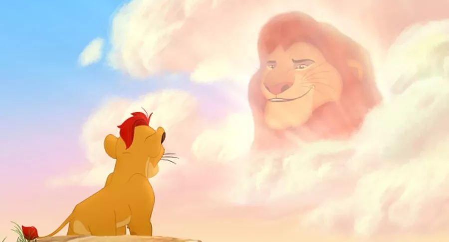 Mufasa y Simba de El rey león, ilustran nota de video viral en Tiktok sobre macabra teoría sobre cuerpo de 'Mufasa'