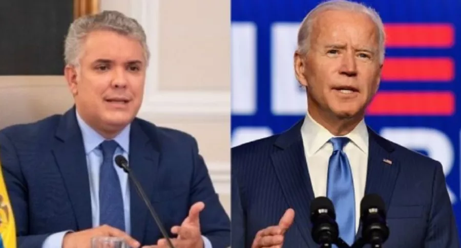 Iván Duque envió mensaje al presidente de Estados Unidos, Joe Biden, en donde halaga su discurso de unión y le pide fortalecer las relaciones con Colombia