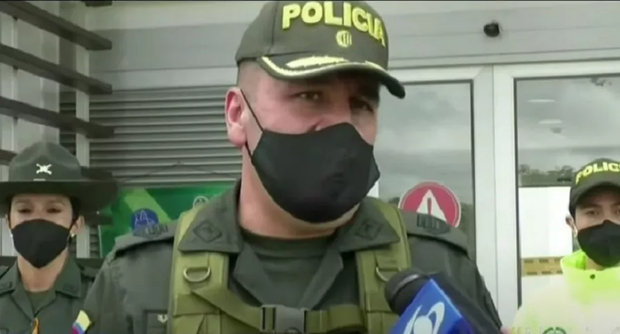 Coronel Rosemberg Novoa, comandante en Cauca, habló de la fiesta de policías en estación de Puerto Tejada.