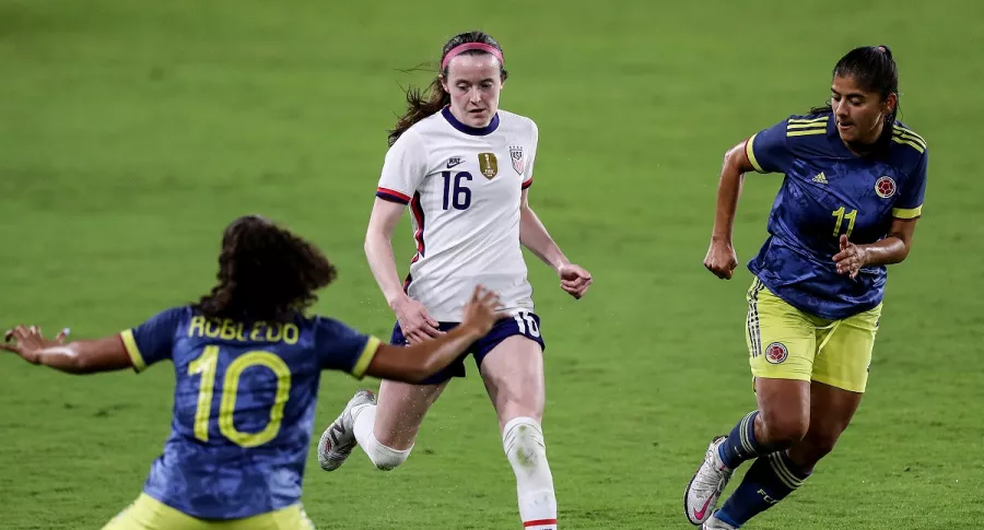 Videos: goles de Selección Femenina de Estados Unidos a Colombia