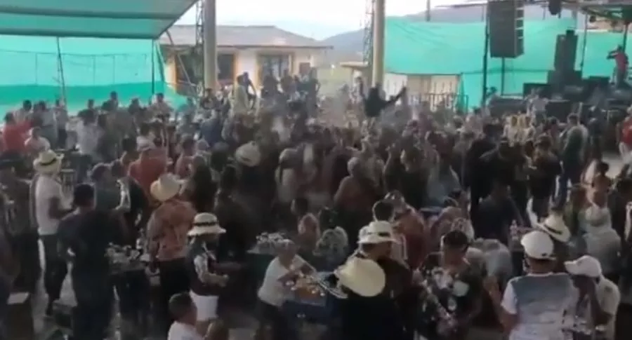 Fiestas en el Cauca sin distanciamiento. Videos en los municipios de El Patía, El Tambo y Timbío.