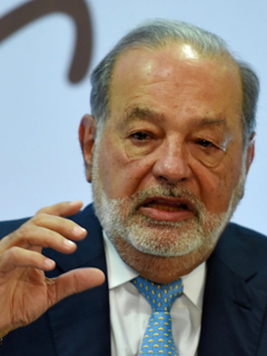 Carlos Slim, magnate mexicano.
