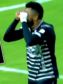 Burla de Borja en celebración con Junior ante Once Caldas | Liga Betplay