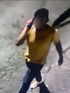 Imagen del joven al que le dispararon al confundirlo con un ladrón, en San Gil
