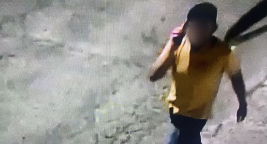 Imagen del joven al que le dispararon al confundirlo con un ladrón, en San Gil
