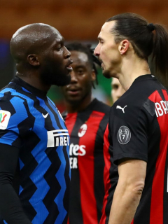 Zlatan Ibrahimovic volvió a entablar un duro cruce de palabras con un rival, como con el colombiano Duván Zapata. Esta vez fue Romelu Lukaku.