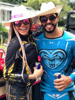 Foto de 'Cuca' y Marlon, quienes dijeron si 'Guerreros' es libreteado