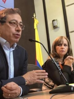 Ángela María Robledo discutió con Gustavo Petro por Twitter