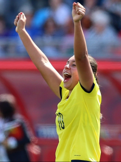 Yoreli Rincón fue la única colombiana en equipos de la década pasada de la IFFHS.