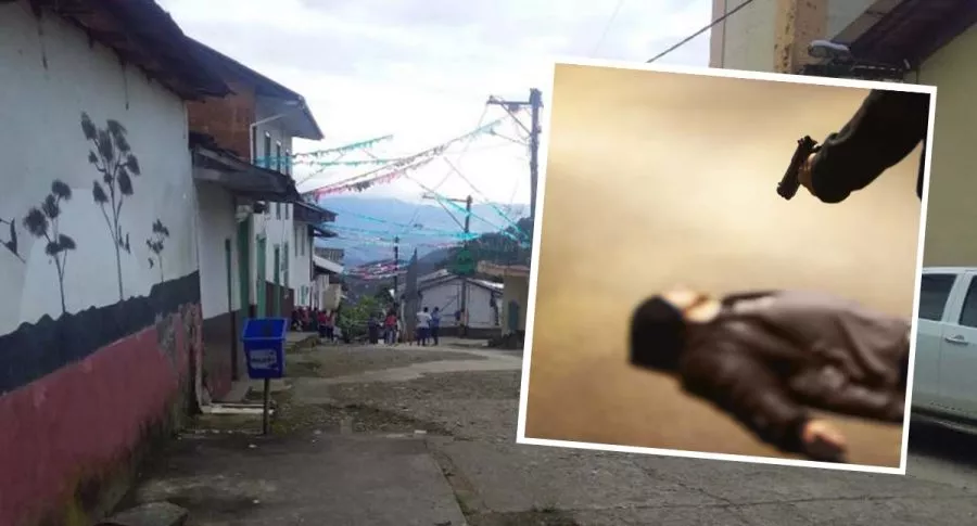 Corregimiento de Ochalí, municipio de Yarumal, Antioquia, donde un líder social campesino fue asesinado y decapitado.