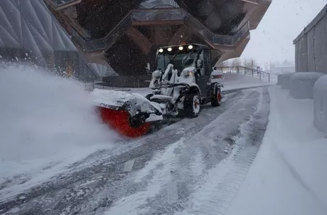 Enormes nevadas con vientos de hasta 80 km/h caían en Nueva York, Nueva Jersey y partes de Pensilvania y Connecticut / AFP.
