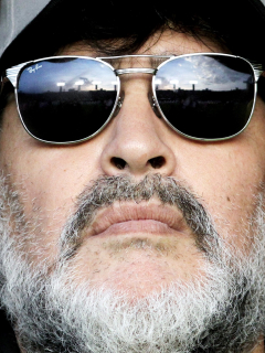 Sobrino culpa a Diego Maradona de su propia muerte. Foto de referencia del exjugador argentino.