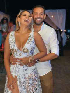 Melissa Martínez publica foto de Matías Mier con un bebé
