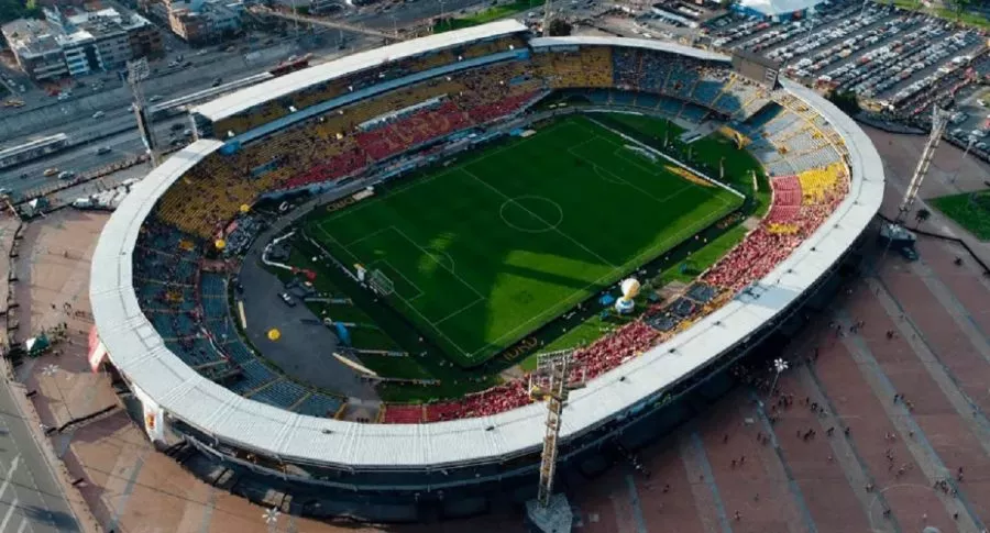 Estadio El Campín de Bogotá, ciudad que según el Gobierno sigue firme como sede para la Copa América