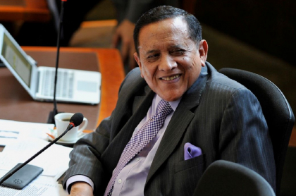 Miguel Maza Márquez, exdirector del DAS e investigado por el exterminio de miembros de la Unión Patriótica.