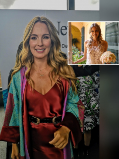 Fotomontaje de Claudia Bahamón y Adriana Tono, a propósito de exreina que le 'echó los perros' a la presentadora de 'Masterchef'