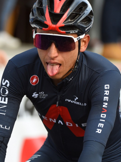 Egan Bernal terminó segundo en el Trofeo Laigueglia 2021 (clásica italiana), mientras que Nairo Quintana llegó con el lote.